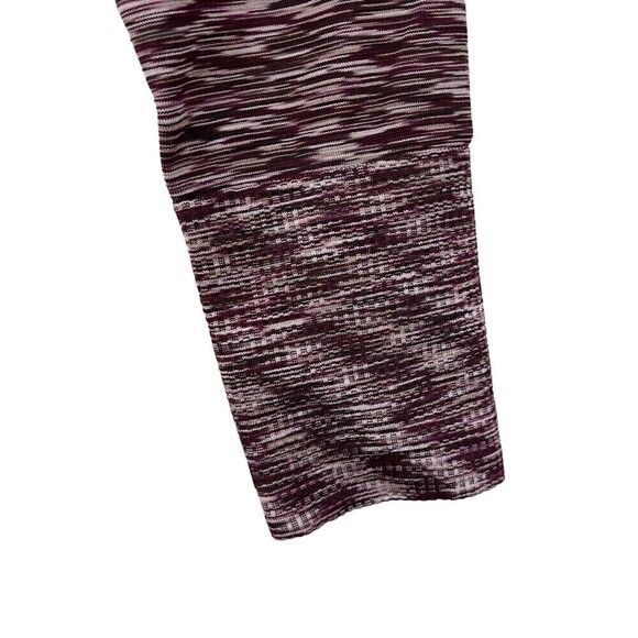 Athleta Small Fastest Track Top Burgundy Space Die Long Sleeve Womens READ - Picture 7 of 13